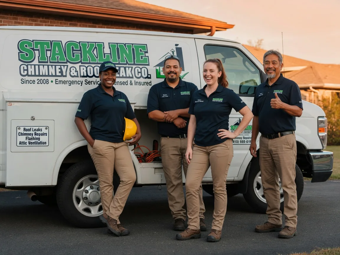 Chimney flashing repair company in Healdton, OK